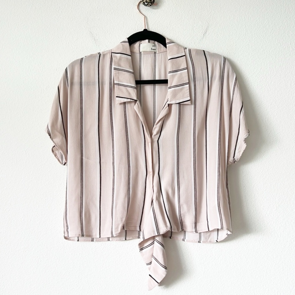 Aritzia Wilfred Stripes Top